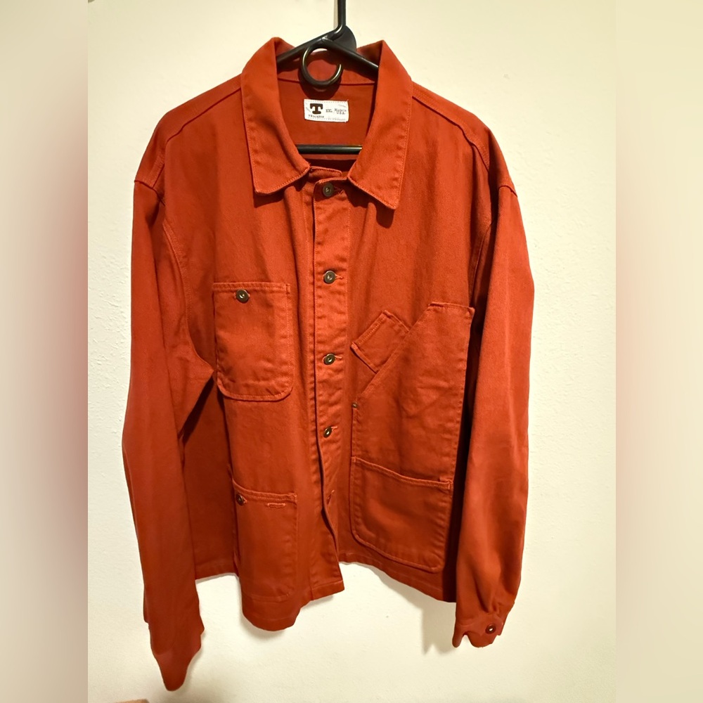 TELLASON COVERALL JACKET - INTERNATIONAL ORANGE